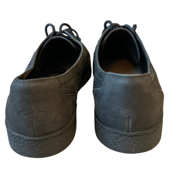 CLARKS LILLIA LOLA BLACK NUBUCK LEATHER PLATFORM CASUAL SHOES, WOMENS SZ 8.5 - Picture 5 of 9